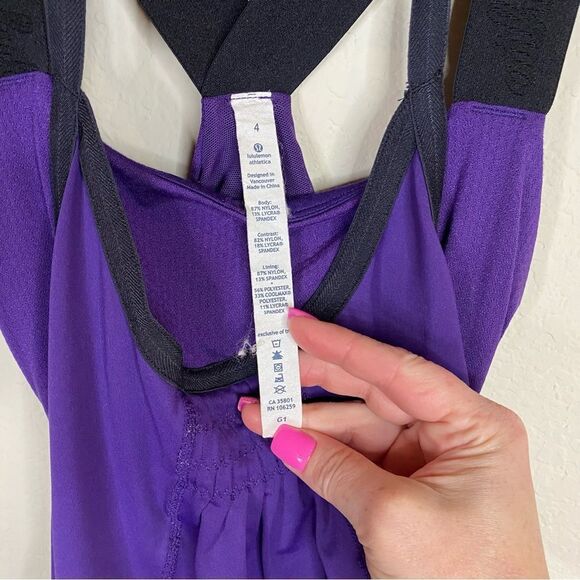 Lululemon NWOT Awareness Tank Sz 4 - Picture 4 of 4